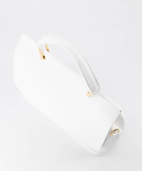 Verona - Classic Grain - Hand bags - White - D01 - Gold