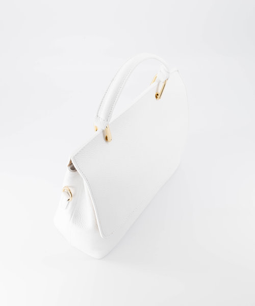 Verona - Classic Grain - Hand bags - White - D01 - Gold