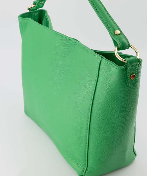 Nuna - Classic Grain - Hand bags - Green - T6154 - Gold