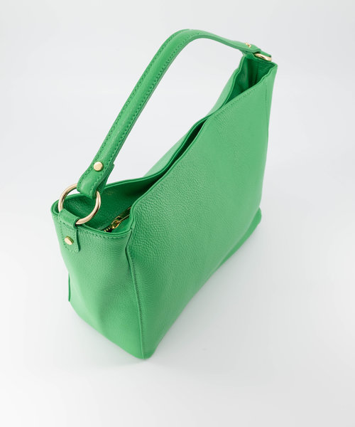 Nuna - Classic Grain - Hand bags - Green - T6154 - Gold