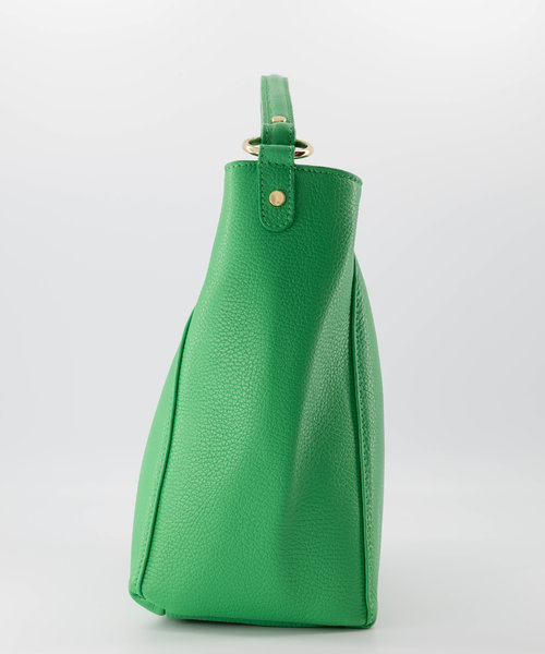 Nuna - Classic Grain - Hand bags - Green - T6154 - Gold