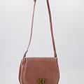 Mees - Croco - Crossbody bags - Pink - 50 - Bronze