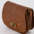 Mees - Croco - Crossbodytassen - Bruin - Cognac 06 - Bronskleurig