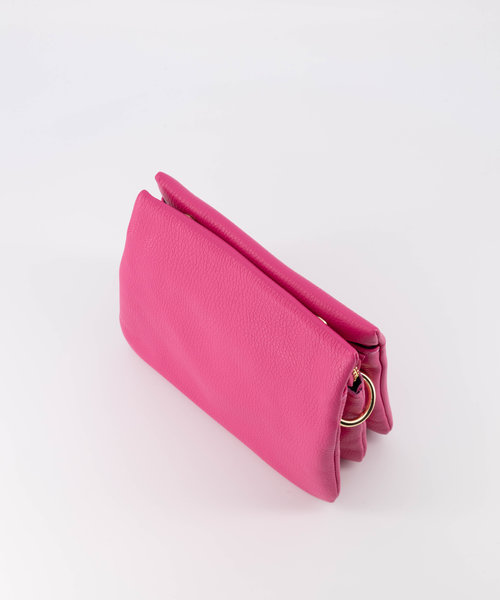 Careen - Classic Grain - Crossbodytassen - Roze - Fuchsia T2330 - Goudkleurig