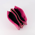 Careen - Classic Grain - Crossbody bags - Pink - Fuchsia T2330 - Gold