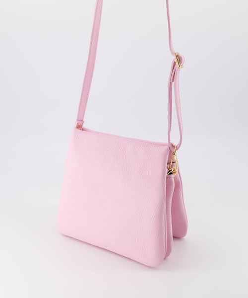 Careen - Classic Grain - Crossbody bags - Pink - T2806 - Gold