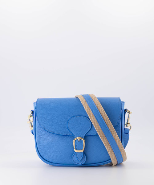 Bobbie - Classic Grain - Crossbodytassen - Blauw - Lapisblauw T1439 - Goudkleurig