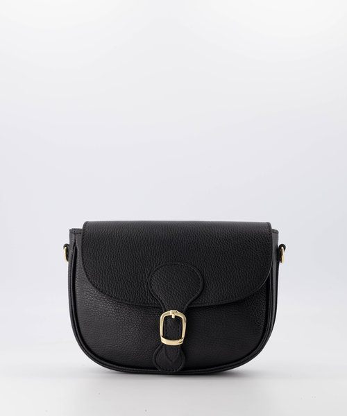 Bobbie - Classic Grain - Crossbody bags - Black - D28 - Gold