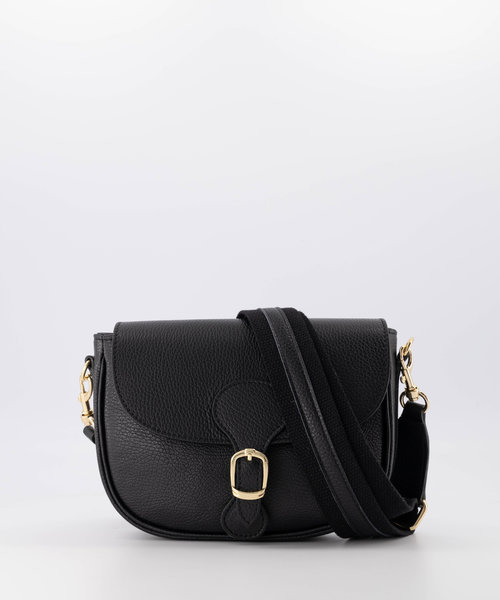 Bobbie - Classic Grain - Crossbody bags - Black - D28 - Gold