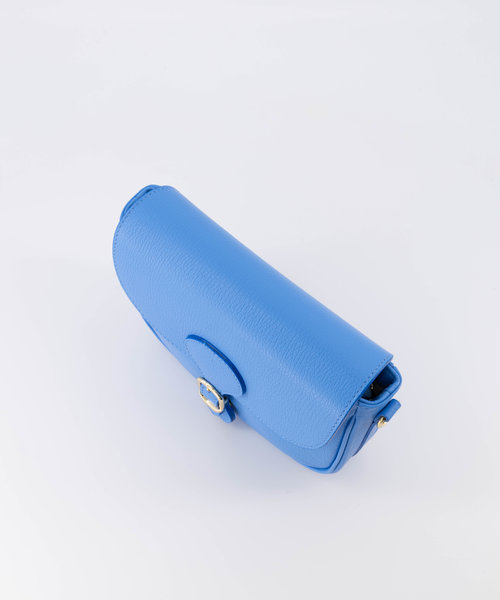 Bobbie - Classic Grain - Crossbody bags - Blue - Lapisblauw T1439 - Gold