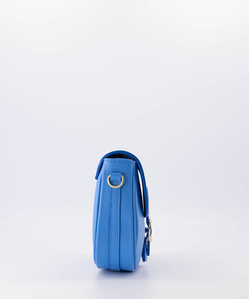Bobbie - Classic Grain - Crossbody bags - Blue - Lapisblauw T1439 - Gold