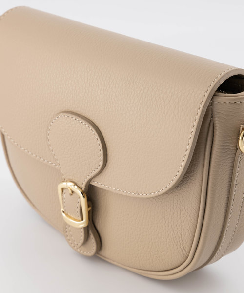 Bobbie - Classic Grain - Crossbody bags - Taupe - D05 - Gold