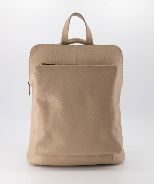 Harper - Classic Grain - Rugtassen - Taupe - D05 - Goudkleurig