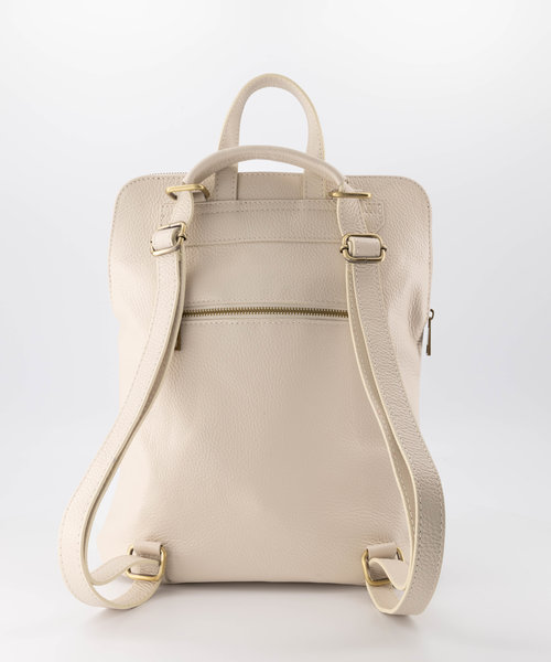 Harper - Classic Grain - Backpacks - White - D37 - Bronze