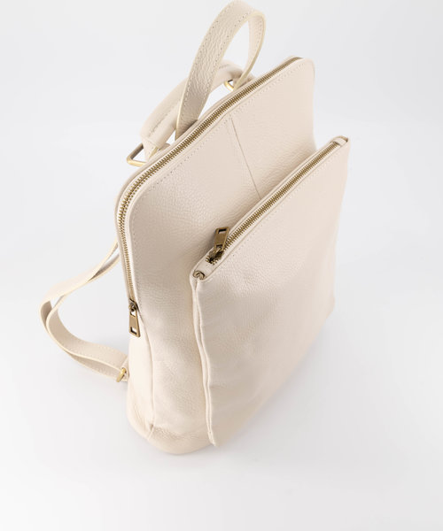 Harper - Classic Grain - Backpacks - White - D37 - Bronze