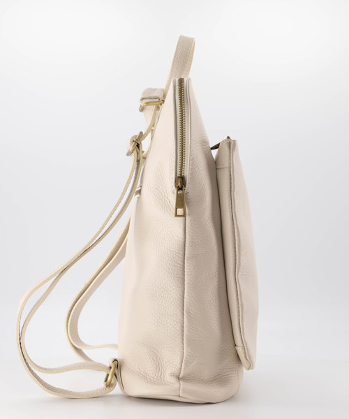 Harper - Classic Grain - Backpacks - White - D37 - Bronze