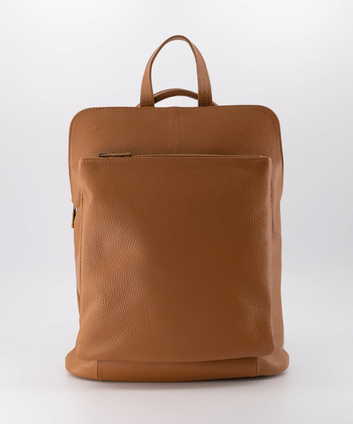 Harper - Classic Grain - Backpacks - Brown - Cognac D109 - Gold