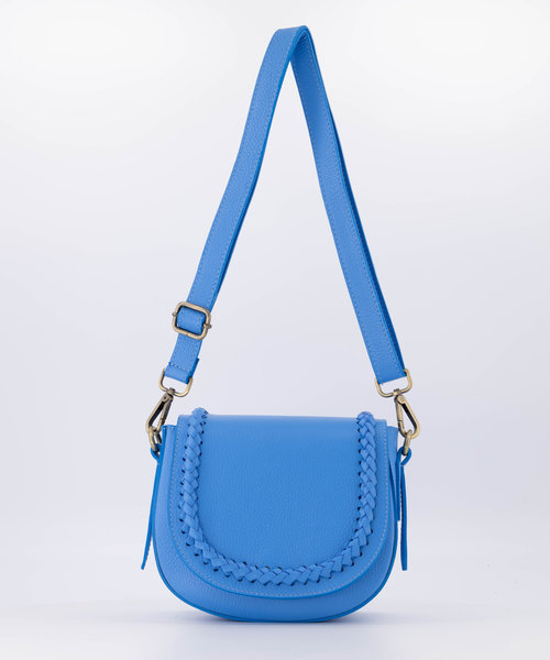 Chelsea - Classic Grain - Crossbody bags - Blue - Lapisblauw T4139 - Bronze