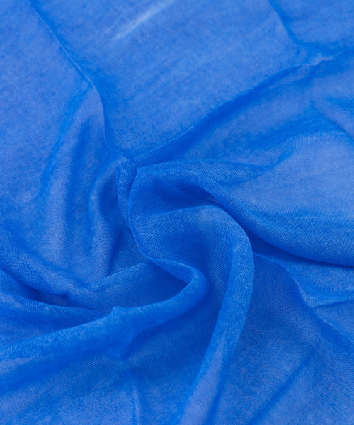 Bora - Effen sjaals - Blauw - Koningsblauw