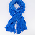 Bora - Effen sjaals - Blauw - Koningsblauw