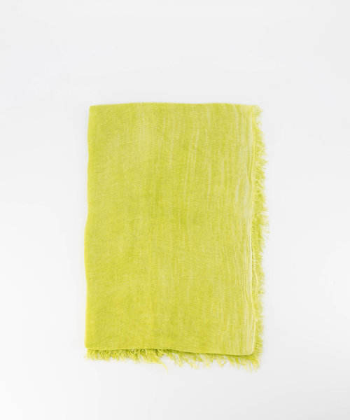 Bora -  - Plain scarves - Green - Chartreuse -