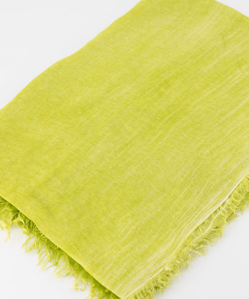 Bora -  - Plain scarves - Green - Chartreuse -