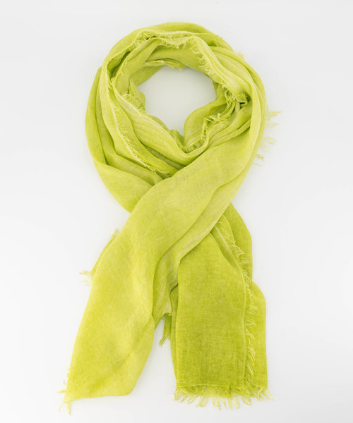 Bora -  - Plain scarves - Green - Chartreuse -