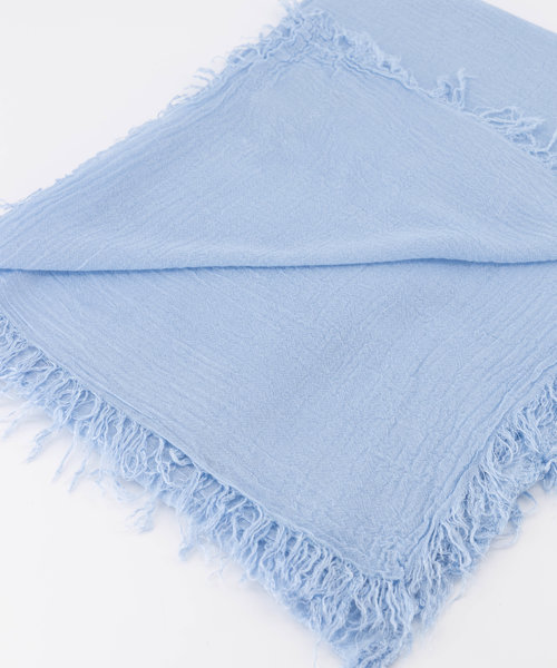 Bora -  - Plain scarves - Blue - Lichtblauw -