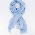 Bora -  - Effen sjaals - Blauw - Lichtblauw -