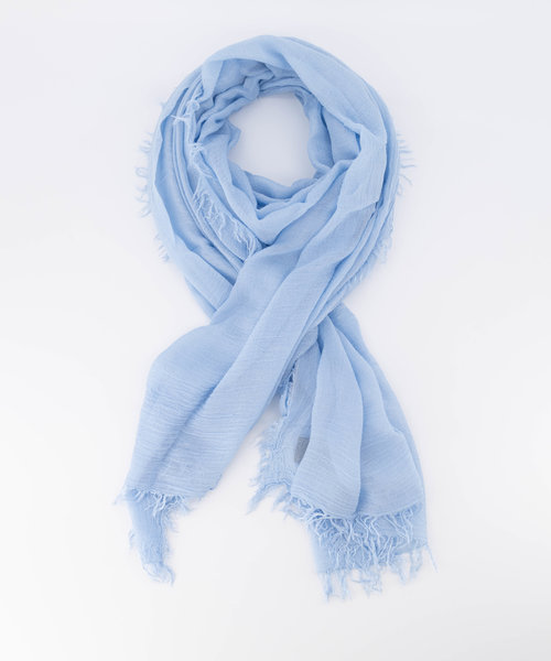 Bora -  - Plain scarves - Blue - Lichtblauw -