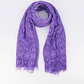 Claire -  - Effen sjaals - Paars - Lila -