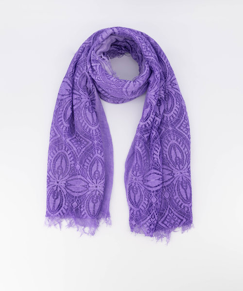 Claire -  - Effen sjaals - Paars - Lila -