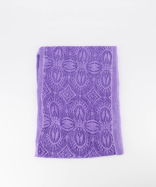 Claire -  - Effen sjaals - Paars - Lila -