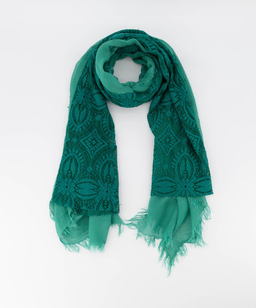 Claire -  - Plain scarves - Green -  -