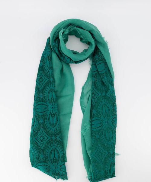 Claire -  - Effen sjaals - Groen -  -