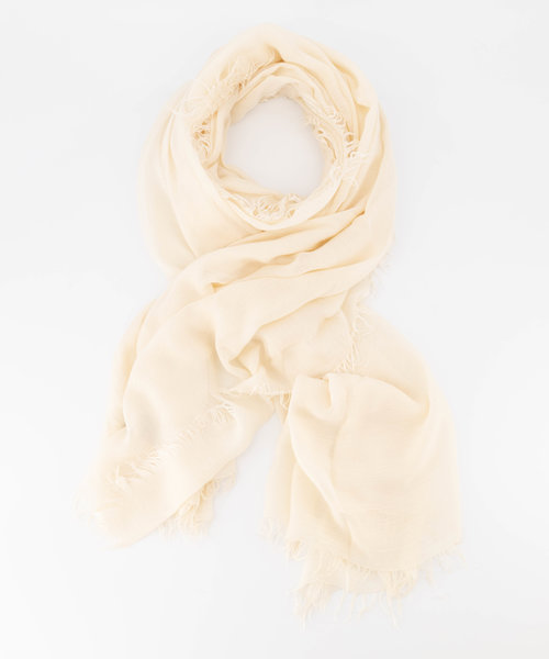 Bora -  - Effen sjaals - Beige - Ecru -