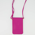 Pona - Classic Grain - Crossbody bags - Pink - Fuchsia 2434 - Gold