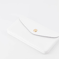Lisa Big - Classic Grain - Wallets - White - D01 - Gold