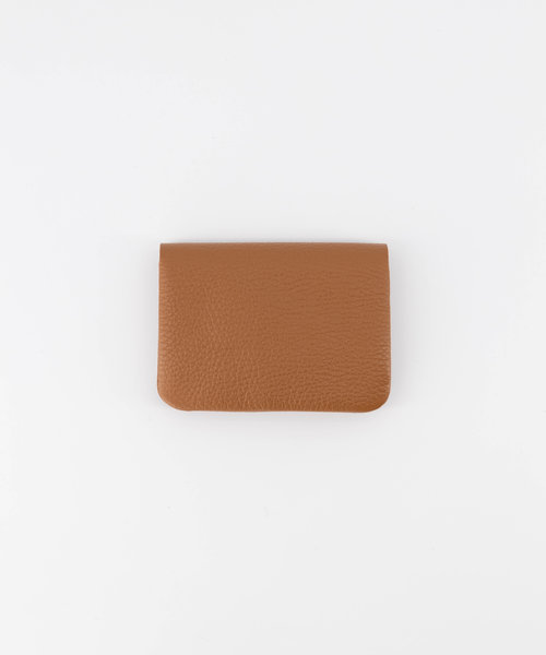 Lisa Small  - Classic Grain - Portemonnees - Bruin - Cognac D108 - Goudkleurig