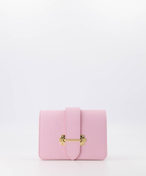 Pria - Classic Grain - Crossbody bags - Pink - T2806 - Gold