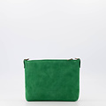 Ariel - Suede - Crossbodytassen - Groen - 35 - Bronskleurig