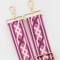 Gloria -  - Bag straps - Pink - Fuchsia - Gold