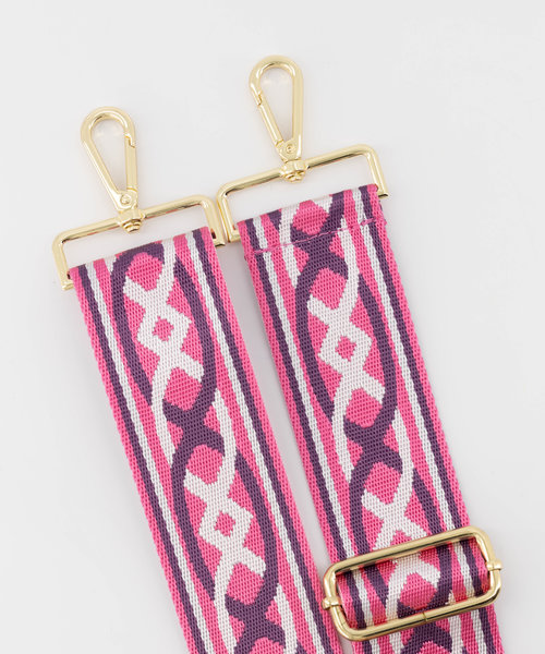 Gloria -  - Bag straps - Pink - Fuchsia - Gold