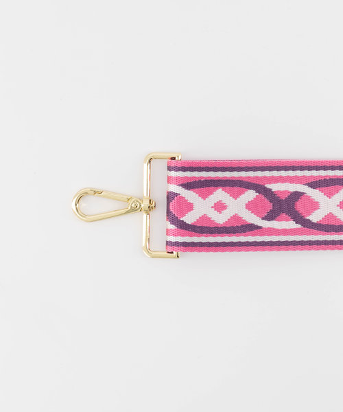 Gloria -  - Bag straps - Pink - Fuchsia - Gold