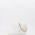 Laurie - Classic Grain - Crossbody bags - White - D01 - Gold