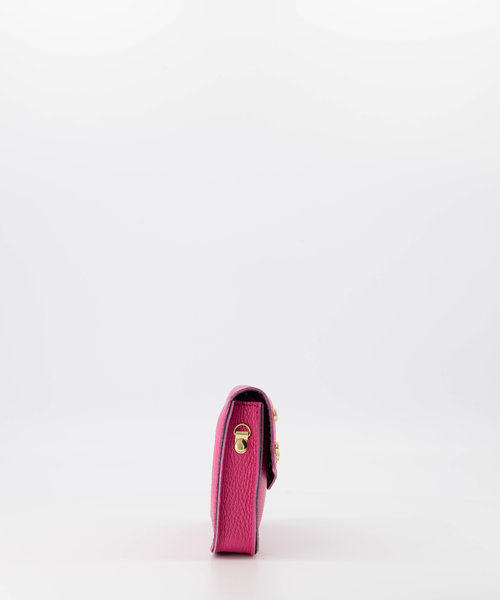 Laura - Classic Grain - Crossbody bags - Pink - Fuchsia T2330 - Gold