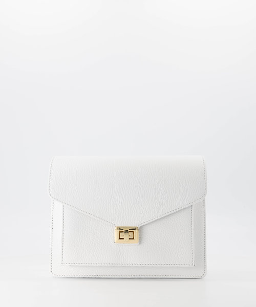 Stacey - Classic Grain - Hand bags - White - D01 - Gold