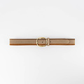 Louise - Suede - Belts with buckles - Brown -  - Gold
