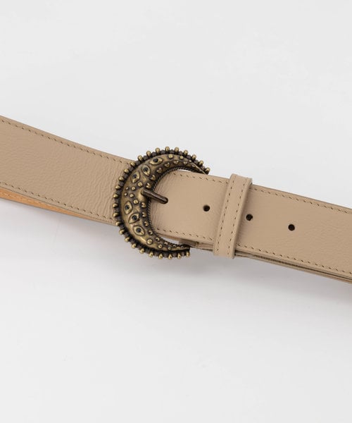 Esmeralda - Sauvage - Belts with buckles - Taupe -  - Bronze