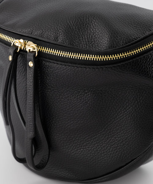 Romsa - Classic Grain - Crossbody bags - Black - D28 - FULL - Gold